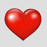 Red Heart Symbol Transparent Background