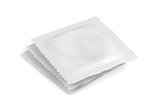Blank sachets for condom packagings