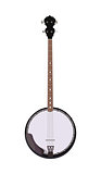 Banjo - Folk musical instrument in realistic style