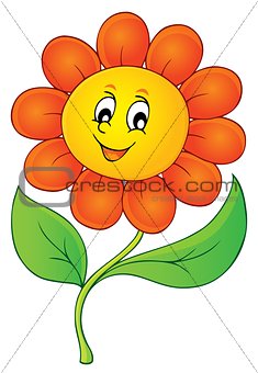 Happy flower theme image 3