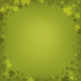 Three leaf clover abstract background 6