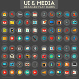 Ui and Multimedia big icon set