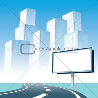 Road billboard