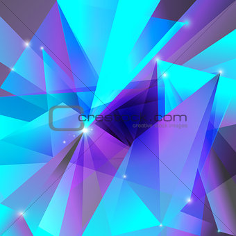 geometric background violet turquoise