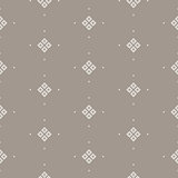 Taupe simple seamless vector pattern.