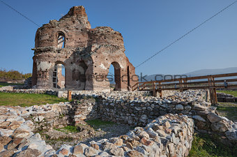 Ruins Red Church Bulgaria