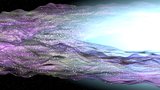 Sombrero galaxy in deep space 3d illustration