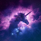 Unicorn Nebula Background