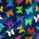 Seamless Pattern, Butterflies