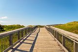 Boardwalk to Brackley Beach Provincial Park Beach