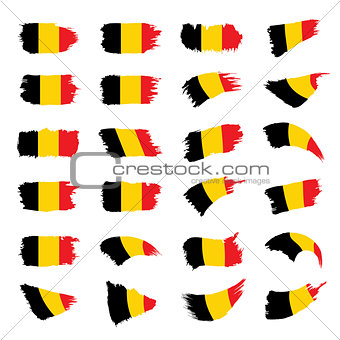 Flag of Belgium, Vector illustration