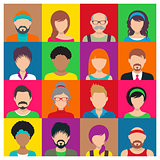 Vector people avatar icons
