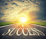 Road of the success. The way for new business opportunities