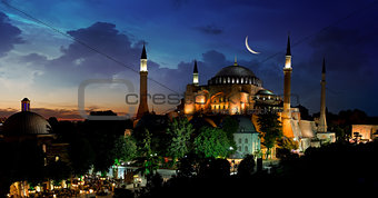 View of Hagia Sophia