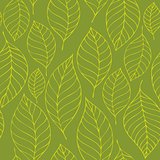 Leafy seamless background 6