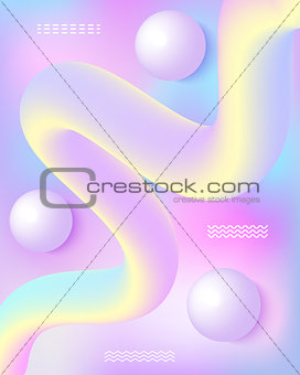 abstract poster design