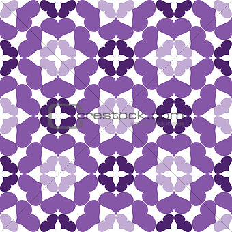 Seamless abstract art lilac pattern