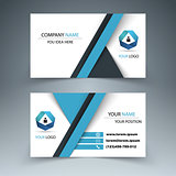 Paper banner - business card infographic.