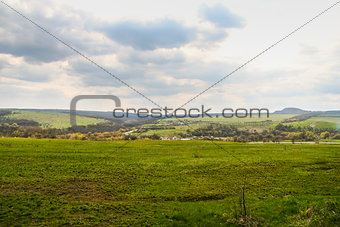 Spring Ukrainian fields