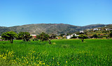 View of Gavrio, Andros island Greece