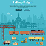 Railway Freight Delivery and Logistics
