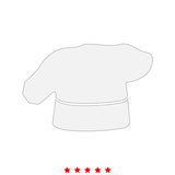 Chef cooking hat it is icon .
