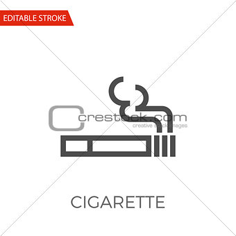 Cigarette Vector Icon