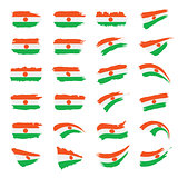Niger flag, vector illustration