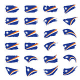Marshall Islands flag, vector illustration