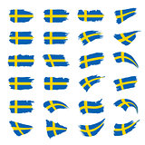 Sweden flag, vector illustration