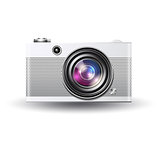 Vector photocamera icon