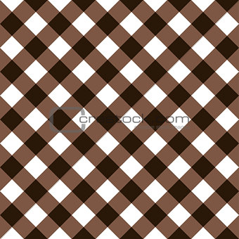 Squares textile seamless pattern brown colors