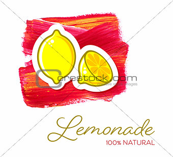 Lemonade creative poster design