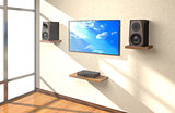 Sound equipment and TV in the room (3d illustration).