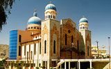 Exterior view to San Antonios Church,Keren, Eritrea