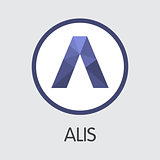 Alis Digital Currency - Vector Symbol.