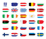 flags of the european union