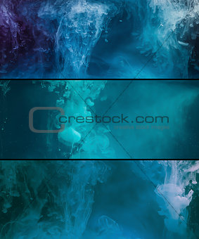 Paint spill abstract background
