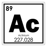 Actinium chemical element