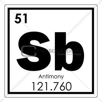 Antimony chemical element