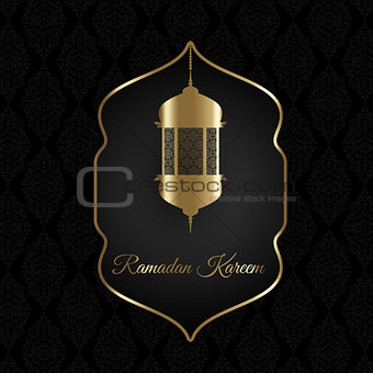 Decorative Ramadan Kareem background