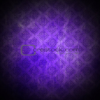 Grunge style purple pattern background