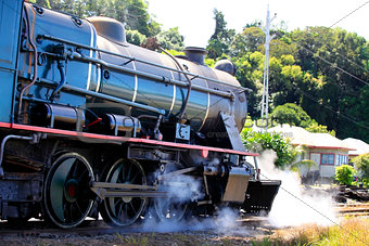 Old Steam Locomotive