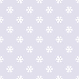 Seamless pattern with snowflakes gray white