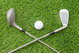 Sport objects related to golf equipment 