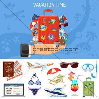 Vacation and Tourism Banner