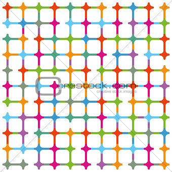 Geometric colorful background illustration