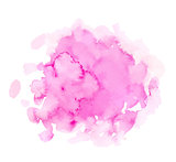 Pink watercolor vector texture
