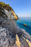 little beach near Agios Nikitas. Lefkada, Greece