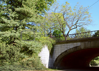 Winterdale Arch in Central Park, New York City